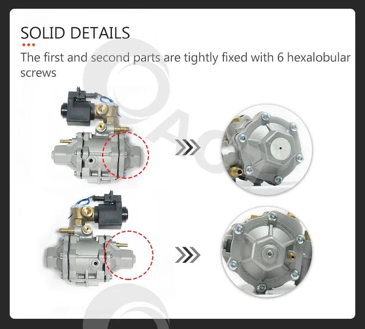 ACT Sequential Injection Reducer CNG AT12 Auto Gas Conversion Kits ...