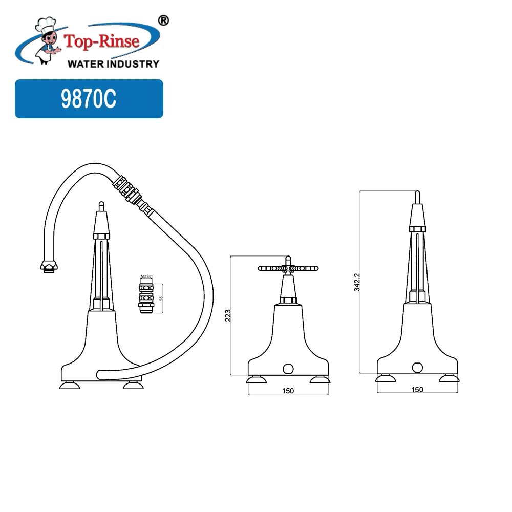 Commercial Container Rinser Automatic Pitcher Cup Rinser for Bars ...