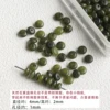 Peridot 4*2 Abacus Beads 10pcs