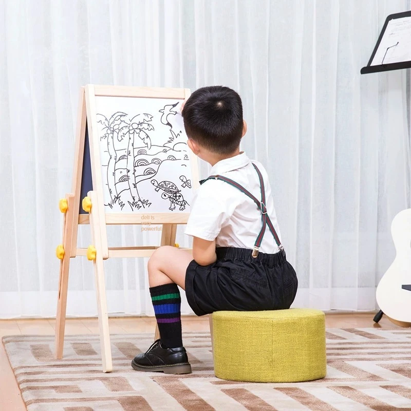 Deli 8772 детская доска для рисования Многофункциональная подставка хранения книжек с картинками высокого