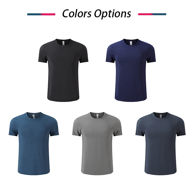 Gym Wear Compression Tshirt Breathable Eu Size Polyester Running Fitted