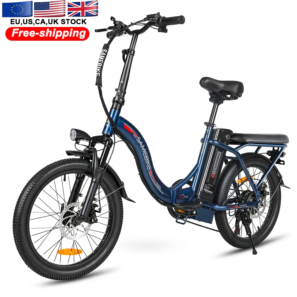 自転車本体 E Bike JG7186 Samebike New 2022 model SAMEBIKE JG7186 OEM 16 Inch Small Tire 36V Lithium Battery