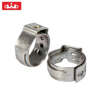 PEX Klemmschellen Set – 304 Edelstahl, 5 Größen (3/8", 1/2", 5/8", 3/4", 1") Für Rohrschläuche & Armaturen