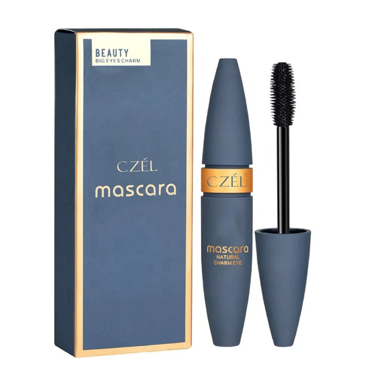 Makeup Long Thick Curling Easy To Color Mascara, Cosmetic Length Extension Black Eyelash Mascara