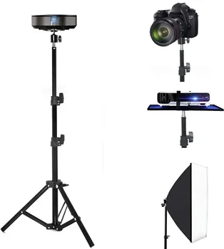 KALIOU 2.1m Adjustable Tripod Flexible Universal Light Stand for Ring Light and Camera Tripod Stand detail image