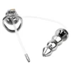 bague courbée+L-argent