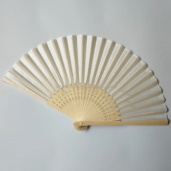 New Fashion bamboo hand fan wedding gift lace printed Chinese folding fan