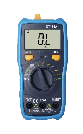 Прецизионный Интеллектуальный мультиметр для измерения тока и напряжения цифровой ЖК-дисплей высококачественный Электронный