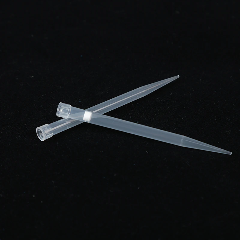 Lab ConsumablesTransparent Sterile1000ul Filter Pipette Tips for TECAN Robotic