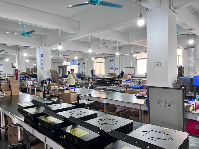 Laser Light Projector 2W WIFI APP Controlled RGB Mobile Phone Operated Disco Wedding Club DMX Animation for Stage Lighting