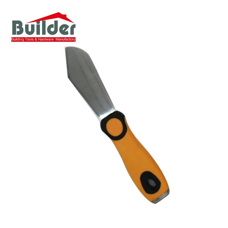 Multi-Functional Stainless Steel Paint Scraper and Spackle Knife with Hammer End Razor Blade New Category Product Putty Knife
