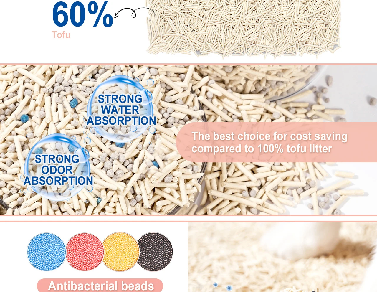 Japan Cat Litter Tofu Flushable Sand 10l Bentonite Clay Cat Litter