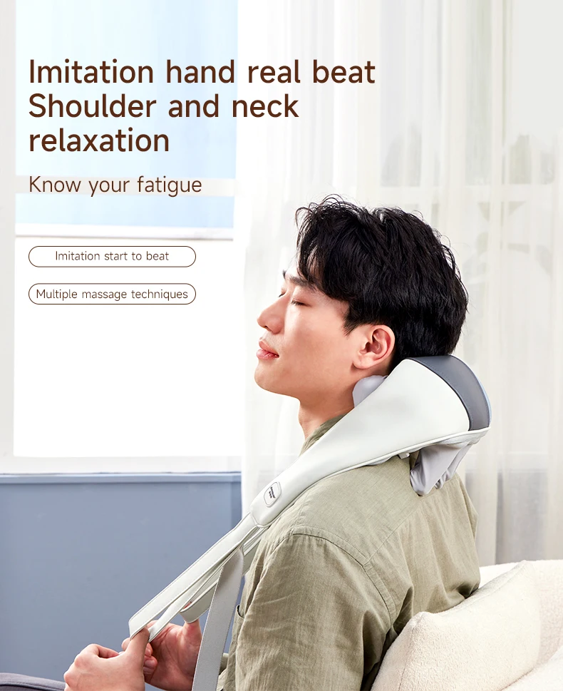 8d Smart Trapezius Massage Relieves Shoulder Pain Charging Heated Neck