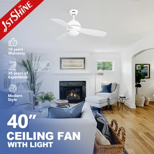 1stshine Ceiling Fan Home Low Noise Four Season Easy Installation Remote Control 40 Inches LED Ceiling Fan