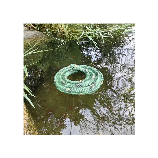 Customizable Snake Statue Resin Crafts Sculpture Artificial Statue Garden Ornament Floating Pond Decoration