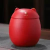 Red-cat shaped