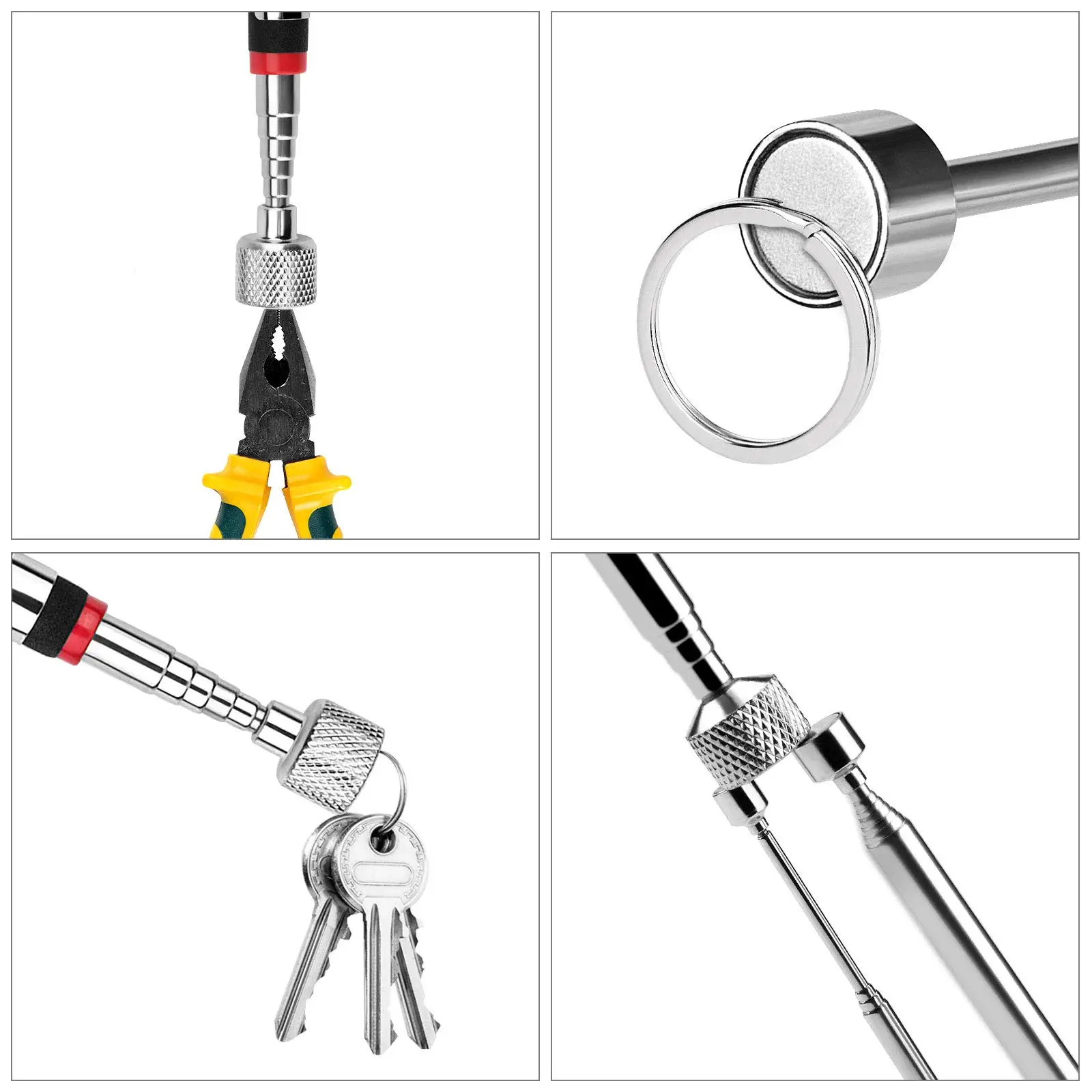 Magnetic Pick up Tool Telescopic Magnet Stick for Mechanical Automotive