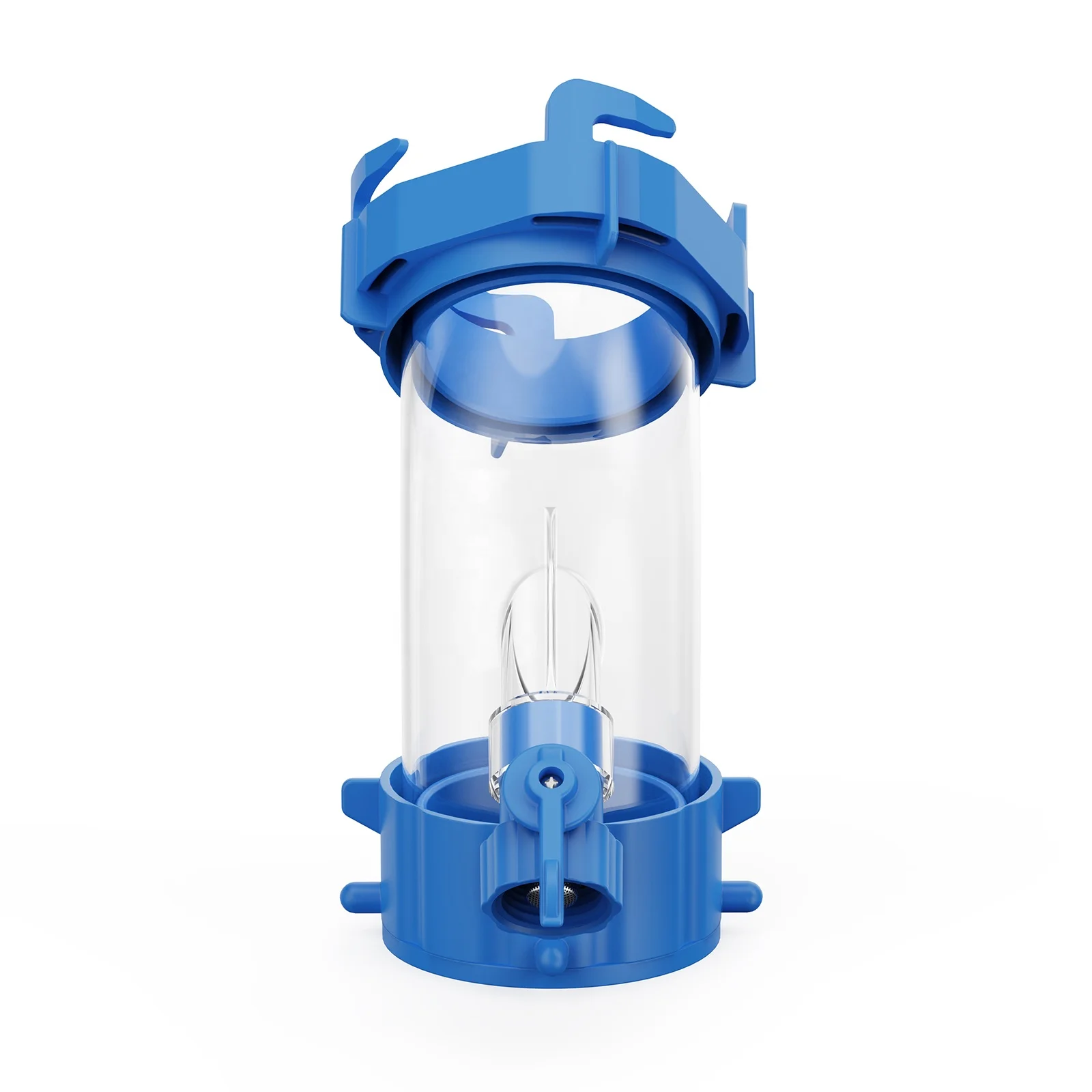 S2 RV Tank Rinser Features a Vacuum Breaker to Stop Backflow & Clear 45-Degree Elbow Includes 360-Degree Swivel Fitting