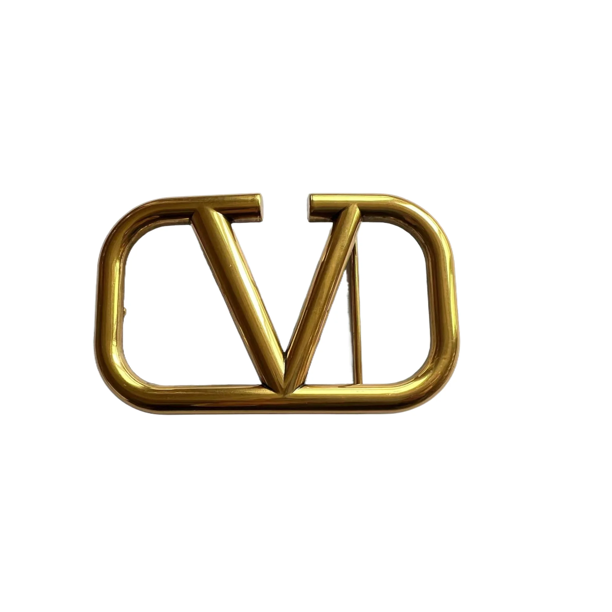 Большие широкие скользящие пряжки роскошные дизайнерские индивидуальные для ремней дам из сплава золотого цвета любой другой