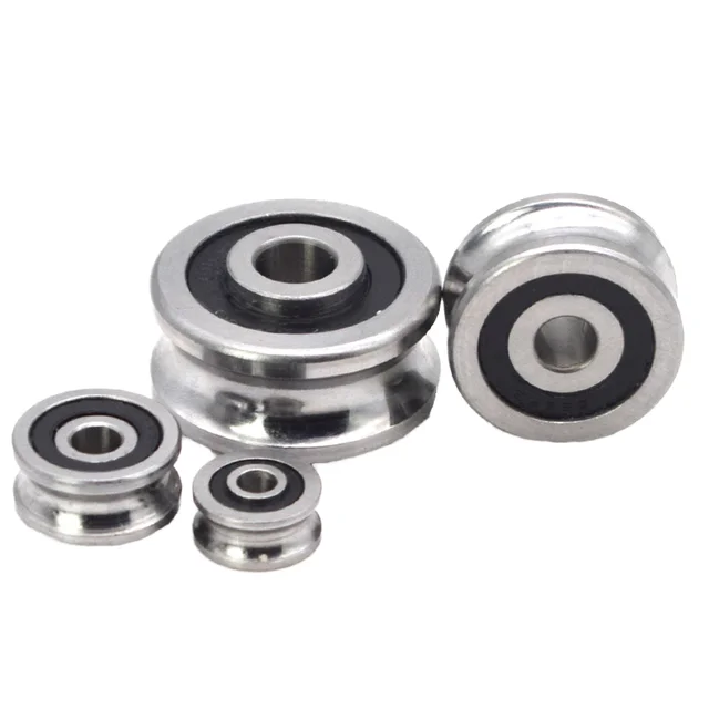 Deep Groove Roller Bearing Wheel Pulley Ball Bearing Guide Track SG10 SG15 SG20 SG25 U Grou