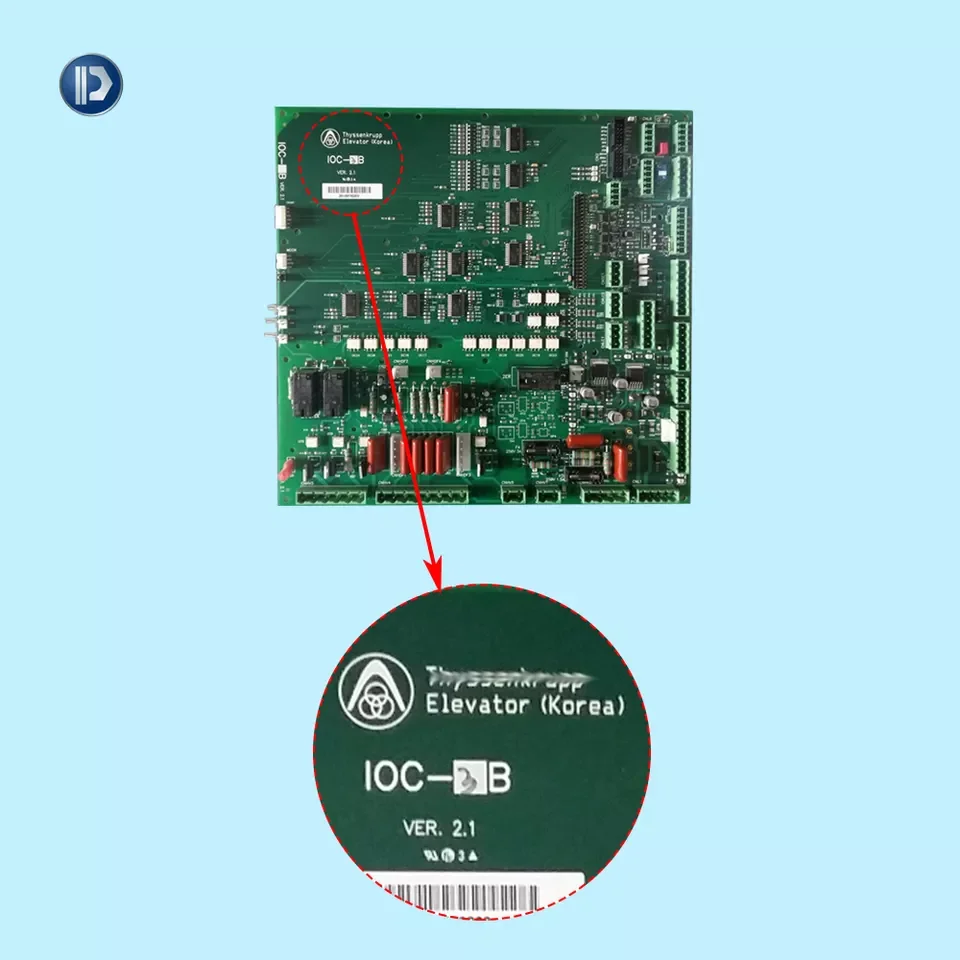 エレベータースペアパーツエレベーターPCBプリント回路基板IOC-3B
