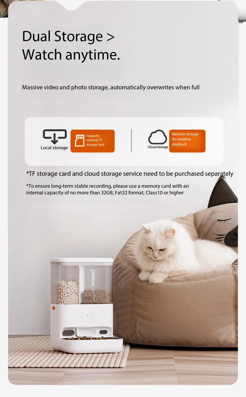 product smart automatic pet feeder water dispenser all in one machine app remote timed food water bowl for cats dogs-7