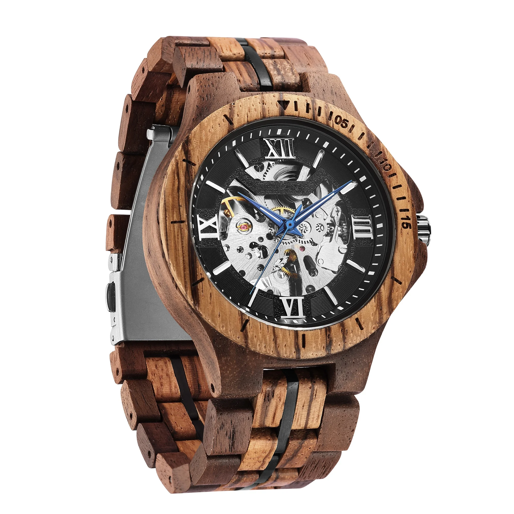 Mens Wooden Watches Canada Automatic Wood Watch Automatic Watches