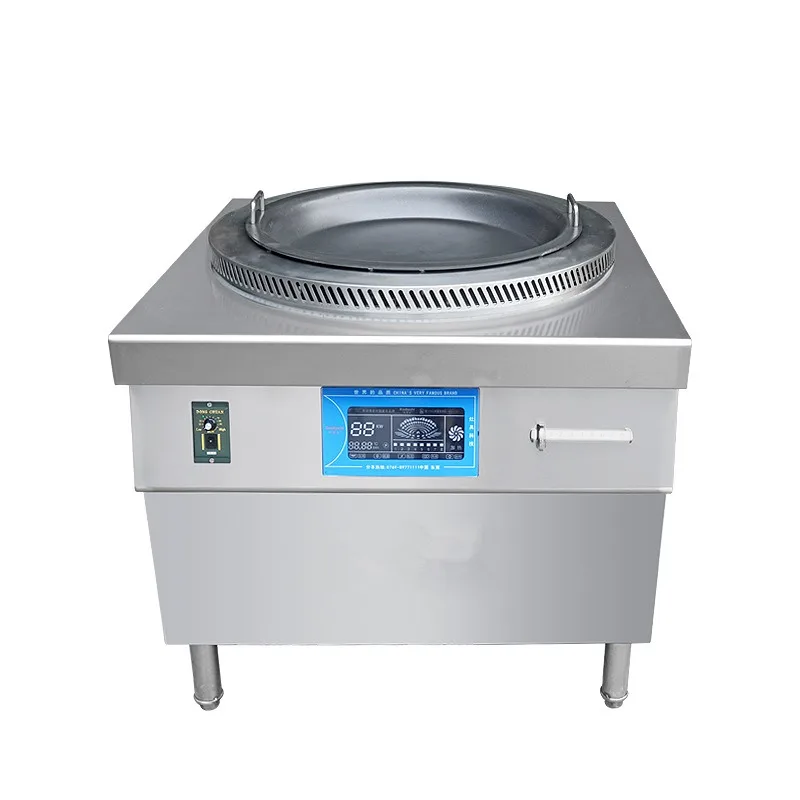 TEBAK Electromagnetic Fried Dumpling Arrival High Power Commercial Induction Cookers Single Burner Induction Wok Cooker