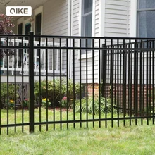 best quality no rust iron garden fences steel fence galvanized fence