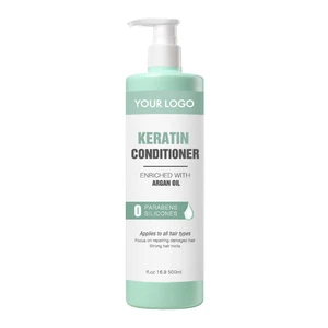 OEM Private Label Organic Natural Moisture Repair Keratin Hair Conditioner for Women