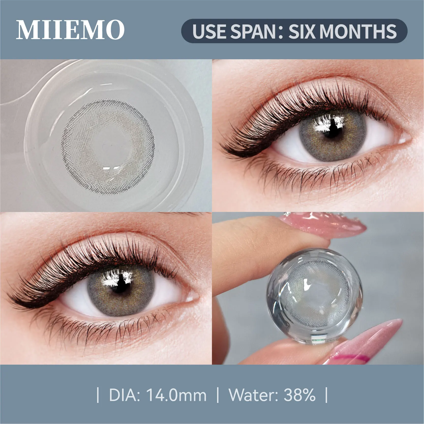 Big Eye Natural Looking Lady Color Contact Lens High Quality Women Eye Lenses Color Contact Lenses for Eyes
