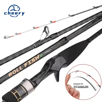 1.55m Ultralight Carbon Fiber Spinning Rod with Titanium Tip EGI Squid Jig Casting Cuttlefish Rod Featuring Eva Handle – Metal Jig – view 2