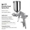W-77 Gravity Feed Spray Gun, 2.5mm Nozzle