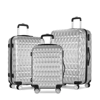 Wholesale durable  trolley luggage  cases portable suitcase in set for men women family for travel