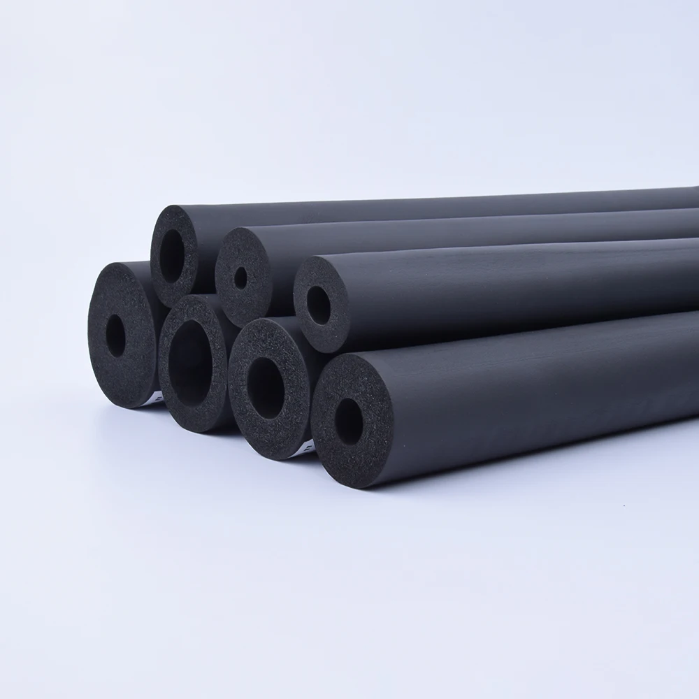 Black Rubber Pipe Insulation Rubber Foam Tube For Air Conditioner And Refrigerator Buy Rubber
