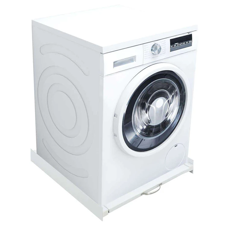 Steel and MDF Stacking Kit Washing Machine Draw Plate Connected Can Put Things on It Laundry Equipment Design
