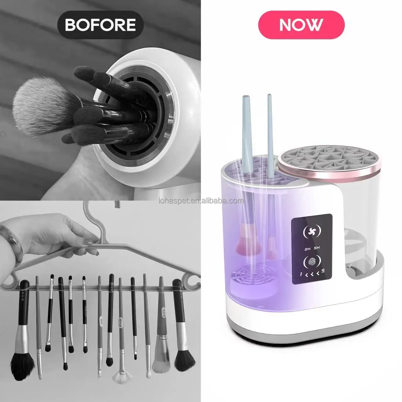 New Design Automatic Makeup Brush Cleaner Tool Dryer Washer & Holder-Comestic Product