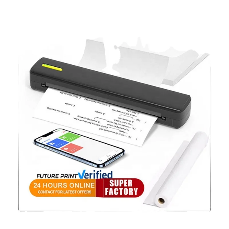 ByteCintia C80 Stampante Portatile A4,Stampante Termica Portatile compatibile ByteCintia C80 Stampante Portatile A4,Stampante Termica Portatile compatibile