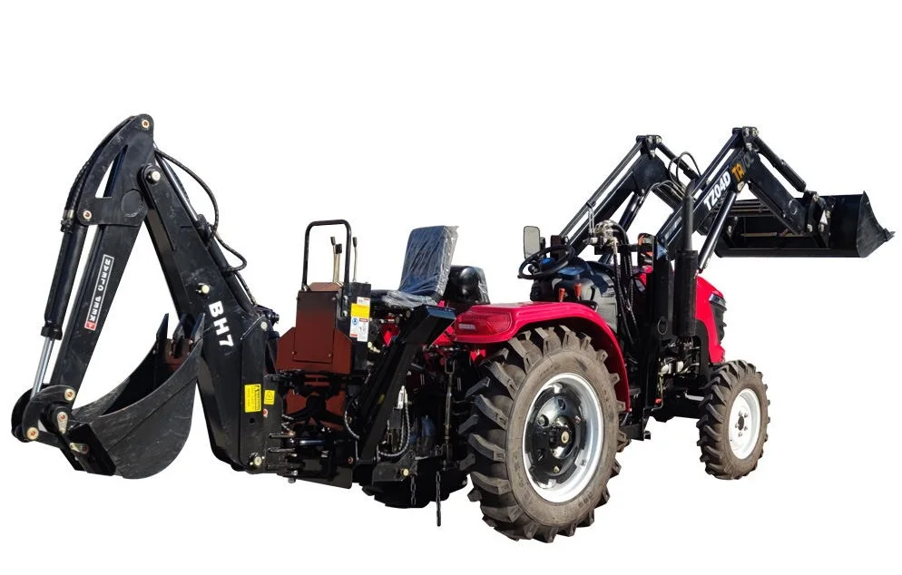 Operation Good Performance Self Power Towable Pto Backhoe For Trailer