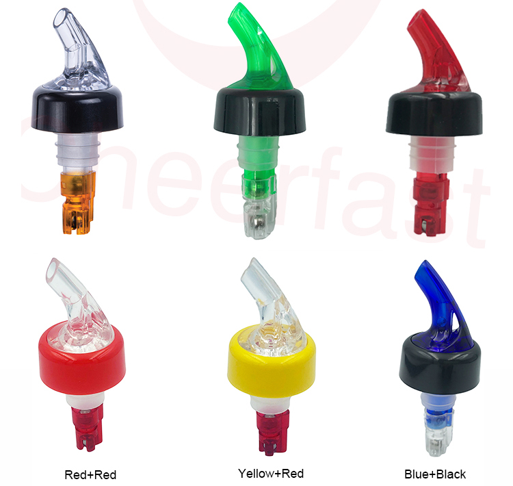 Sample Order Support Alcohol And Liquor Plastic Bottle Pour Spouts