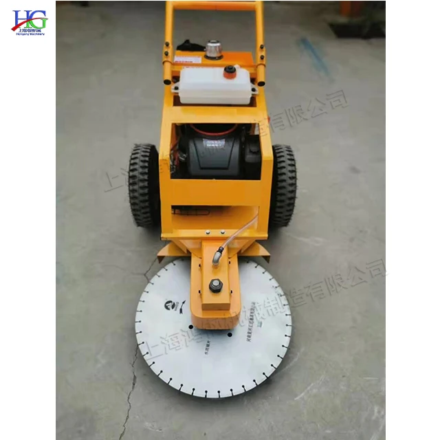 High Speed Road Concrete Curb Cutting Machine Gasoline / Electric Model