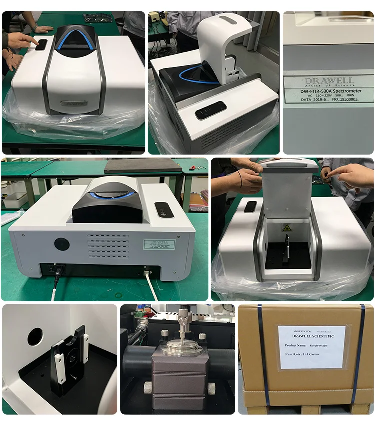 Dwftir530a Lab Ftir Spectrometer Price Manufacturer Ftir Spectrometer