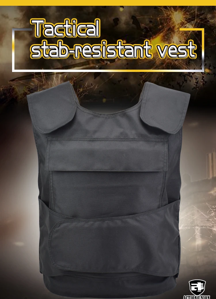 Action Union Stab Resistant Vest Lightweight Anti Cut Shooting Security