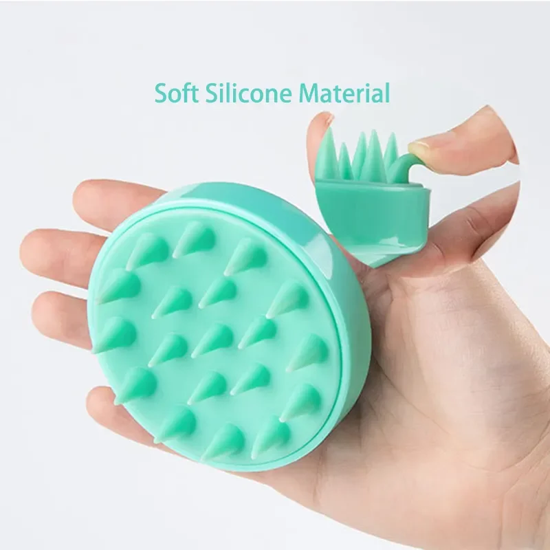 Oem/odm Shampoo Brush Plastic Tpr Hair Scalp Massager Shampoo Brush