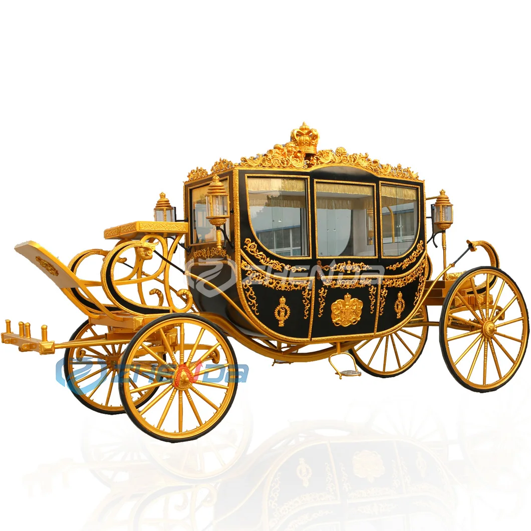 人格子供赤カボチャ馬車/中国サプライヤーパワーホイール馬車