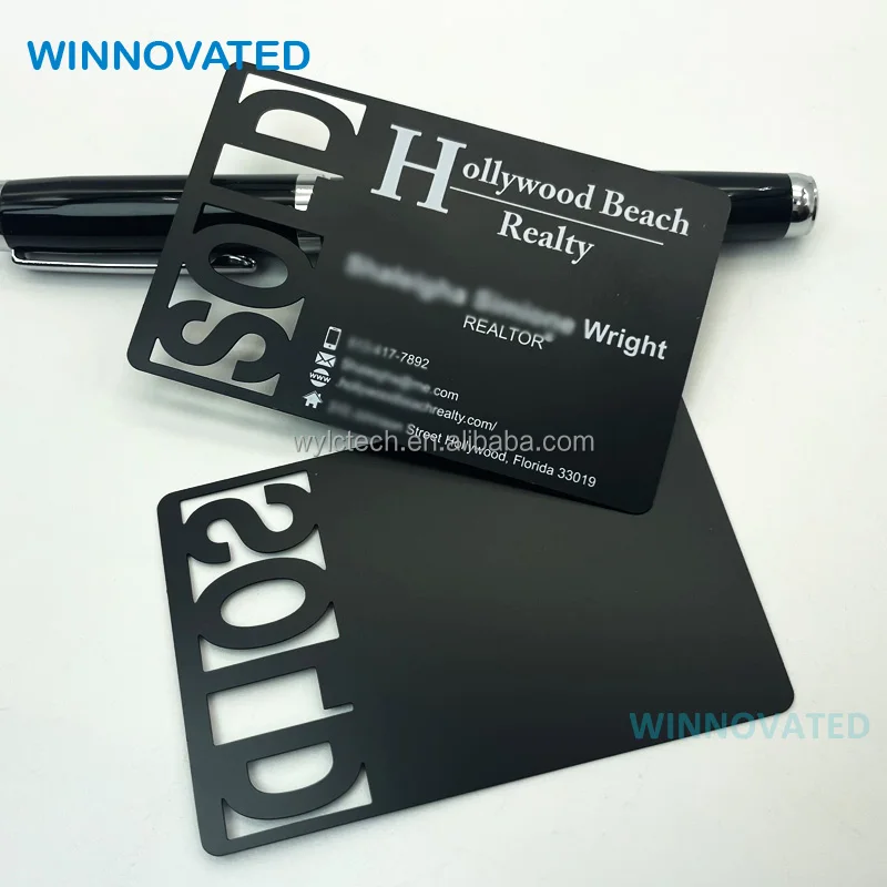 Loyalty Luxury Custom Metal Business Cards With Logo Buy Metal Cards
