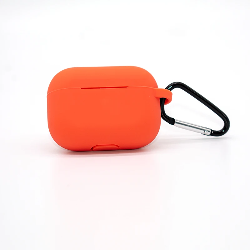 Hot Sale Soft Silicone Shockproof Protective Cover Case With Carabiner