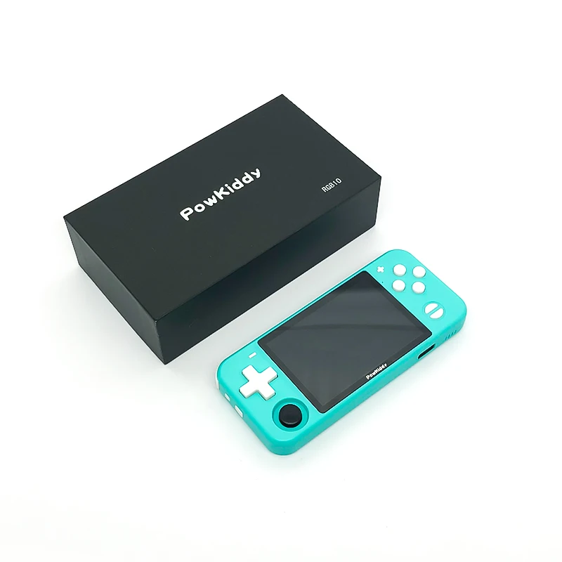 NEW POWKIDDY RGB10 Pro Retro Game Console RK3326 Quad Core Handheld Game Player 128G Universal Video 3D Game Consoles Players