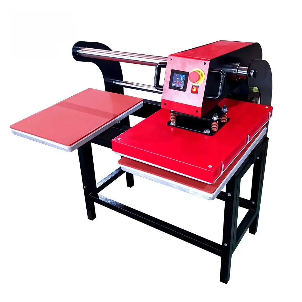 40x60 Dual Heat Press for t Shirt Semi-automatic Heat Press Machines