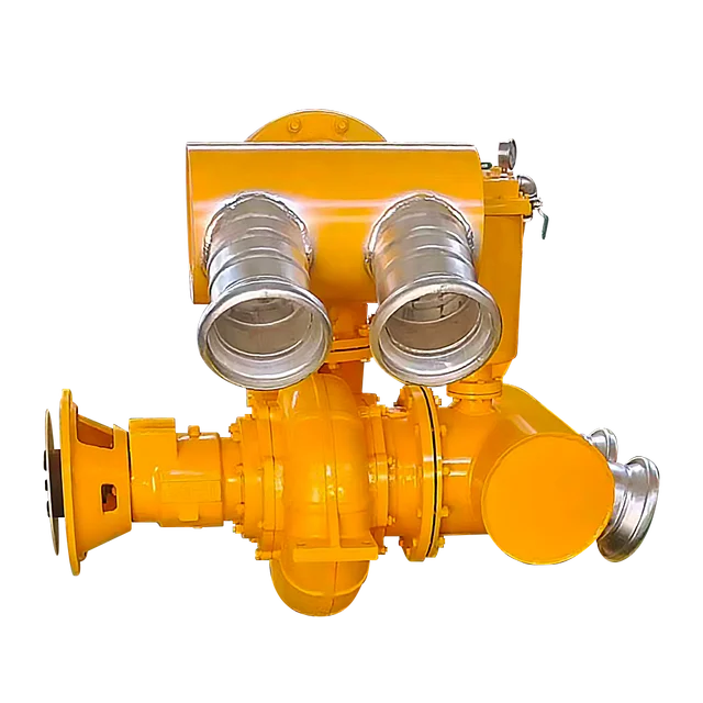 Significant energy-saving effect of high-pressure diesel engine self suction mining pump